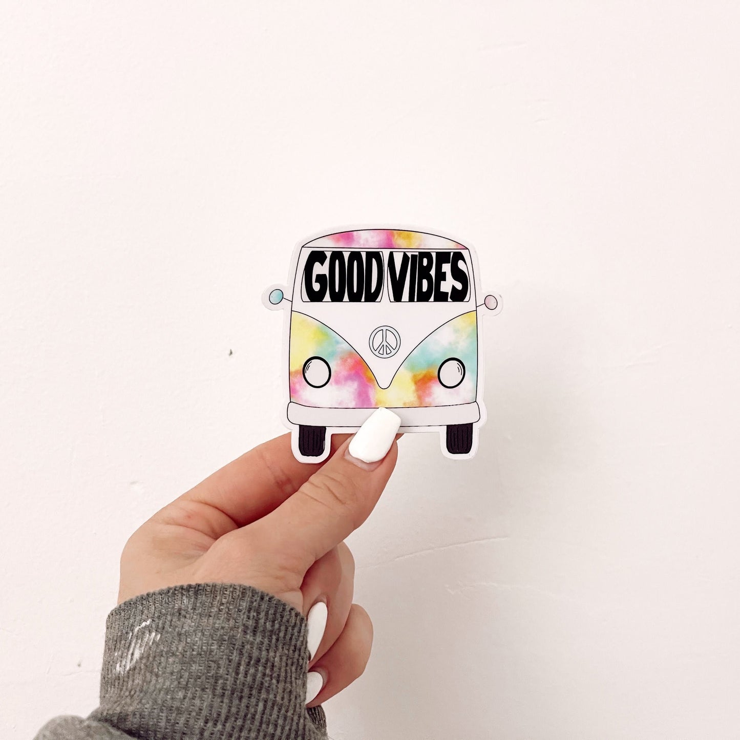 Good Vibes Bus Sticker